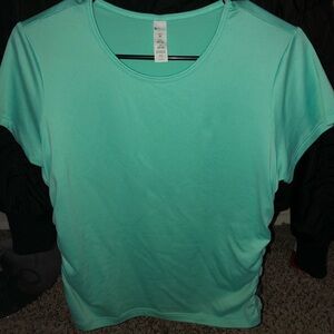 Teal Workout Top